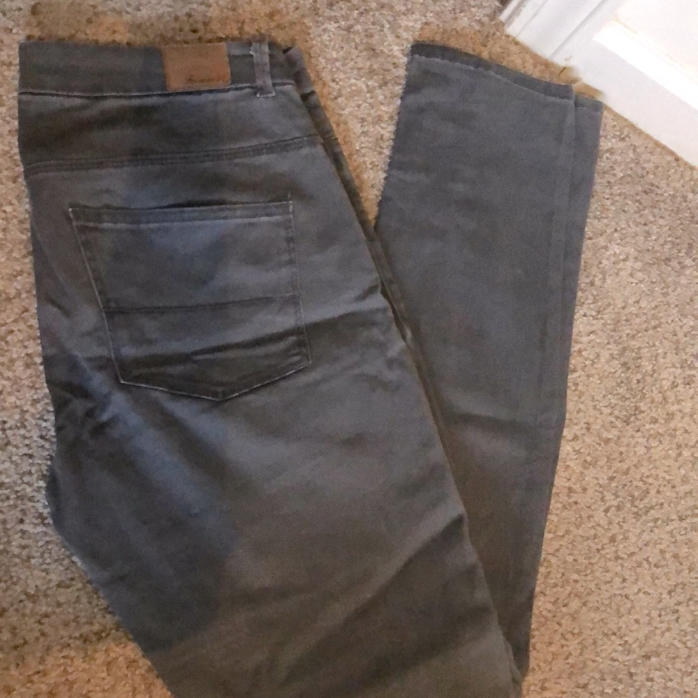 Grey skinny jeans